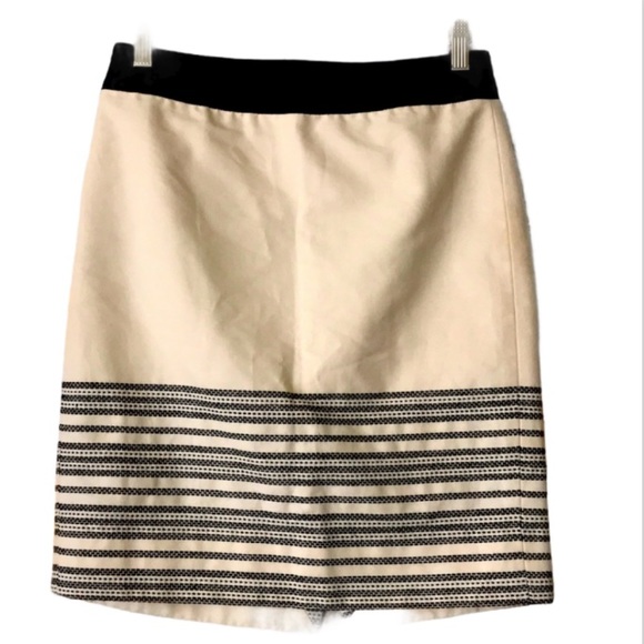 J. Crew Dresses & Skirts - J. Crew Women’s Cream Horizon Stripe Pencil Skirt